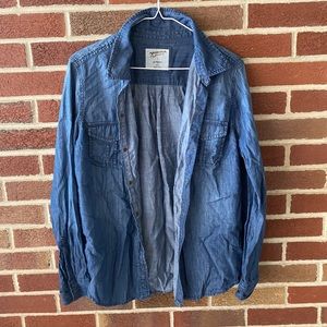 Denim Button-Down